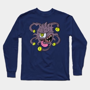 Grey Beholder Long Sleeve T-Shirt